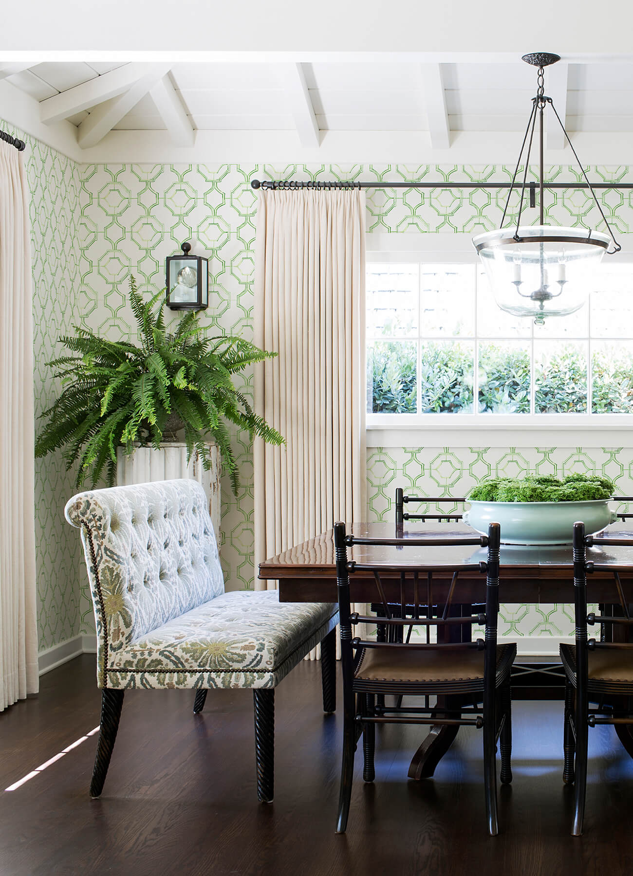 gallina-green-trellis-wallpaper-york-wallcoverings-4081-26316 - York Wallcoverings Wallpaper