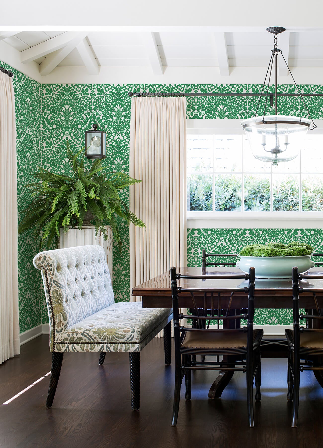marni-green-fruit-damask-wallpaper-york-wallcoverings-4081-26333 - York Wallcoverings Wallpaper