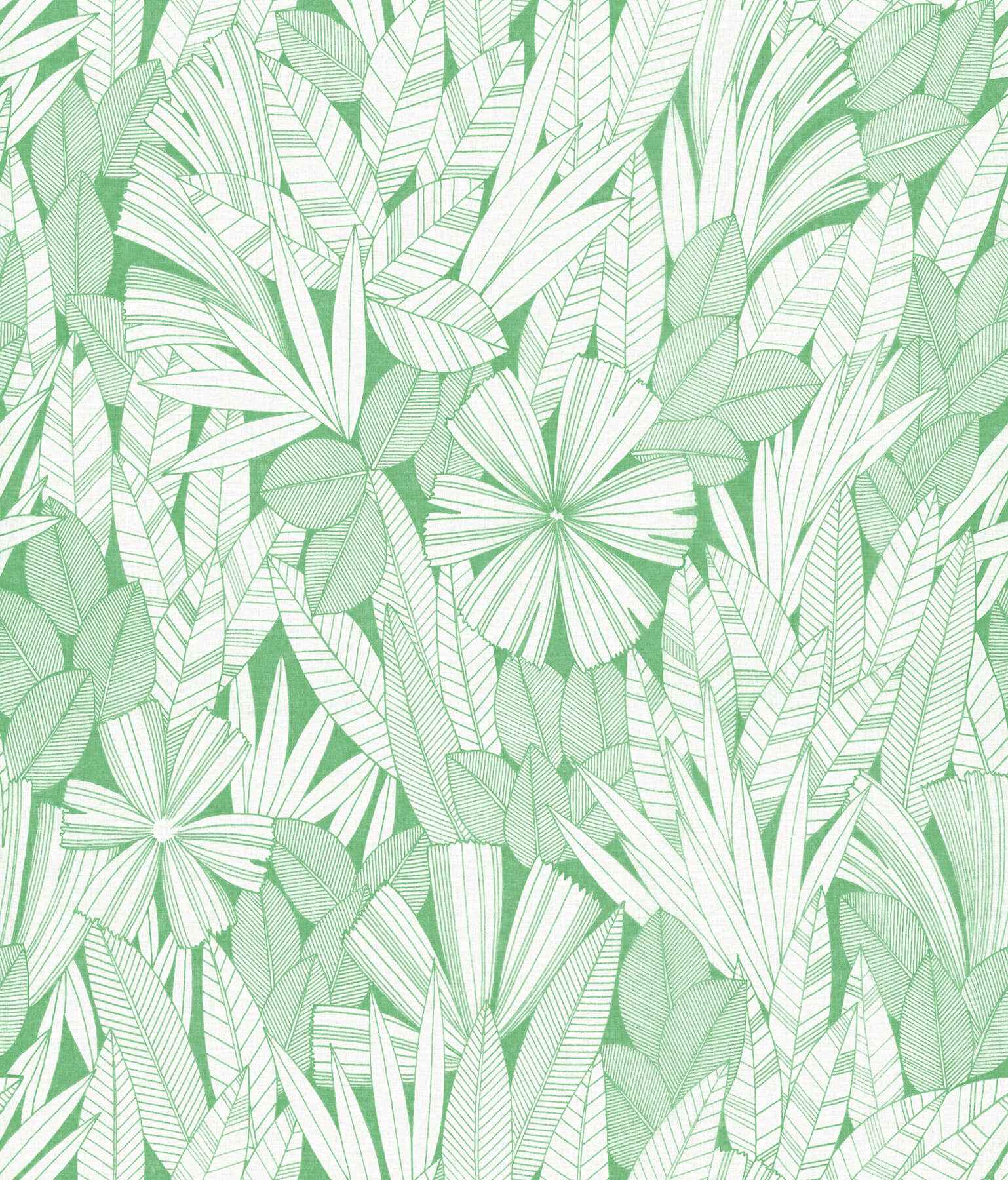 Bannon Green Leaves Wallpaper - York Wallcoverings - 4081-26345