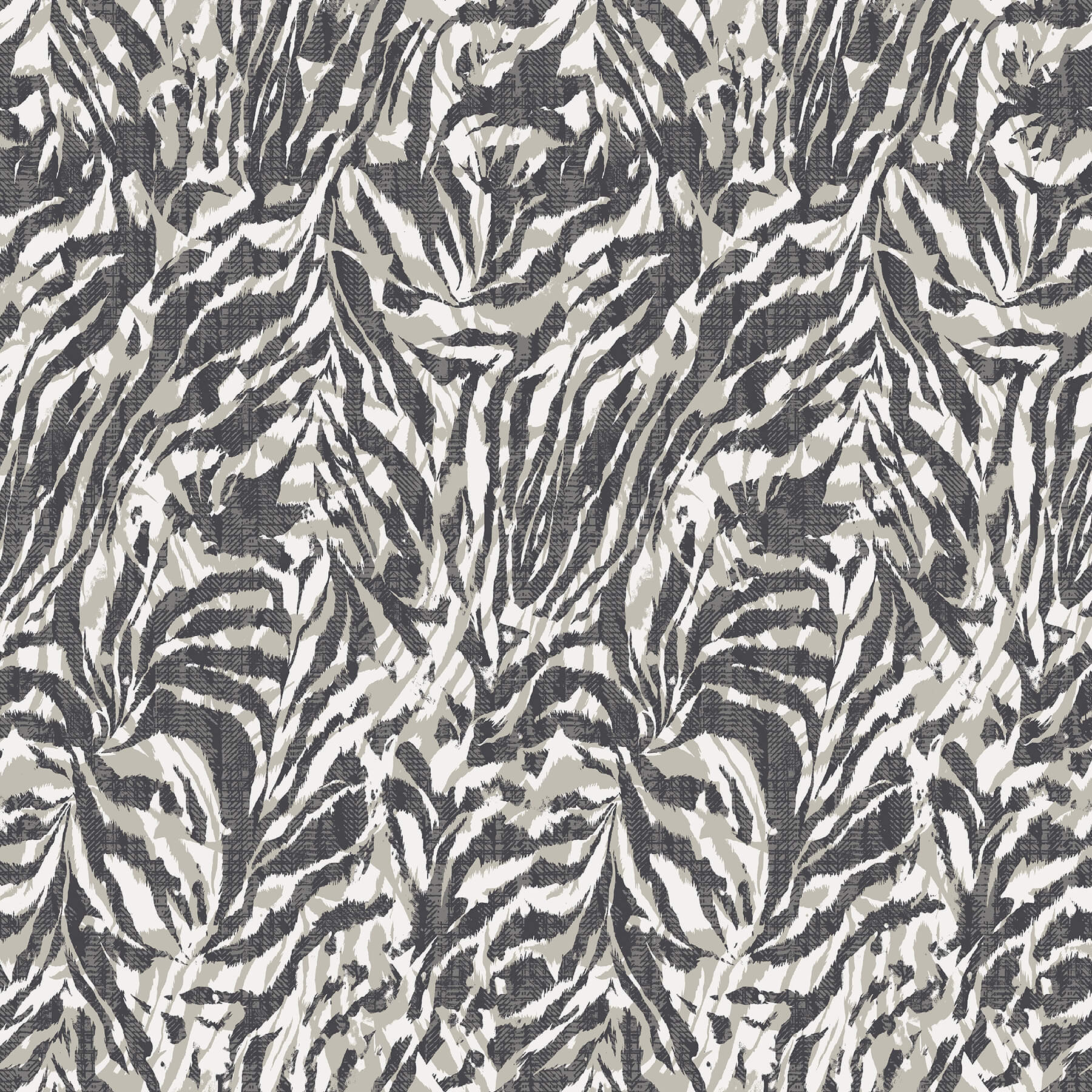 davy-charcoal-zebra-wallpaper-york-wallcoverings-wld53135w - York Wallcoverings Wallpaper
