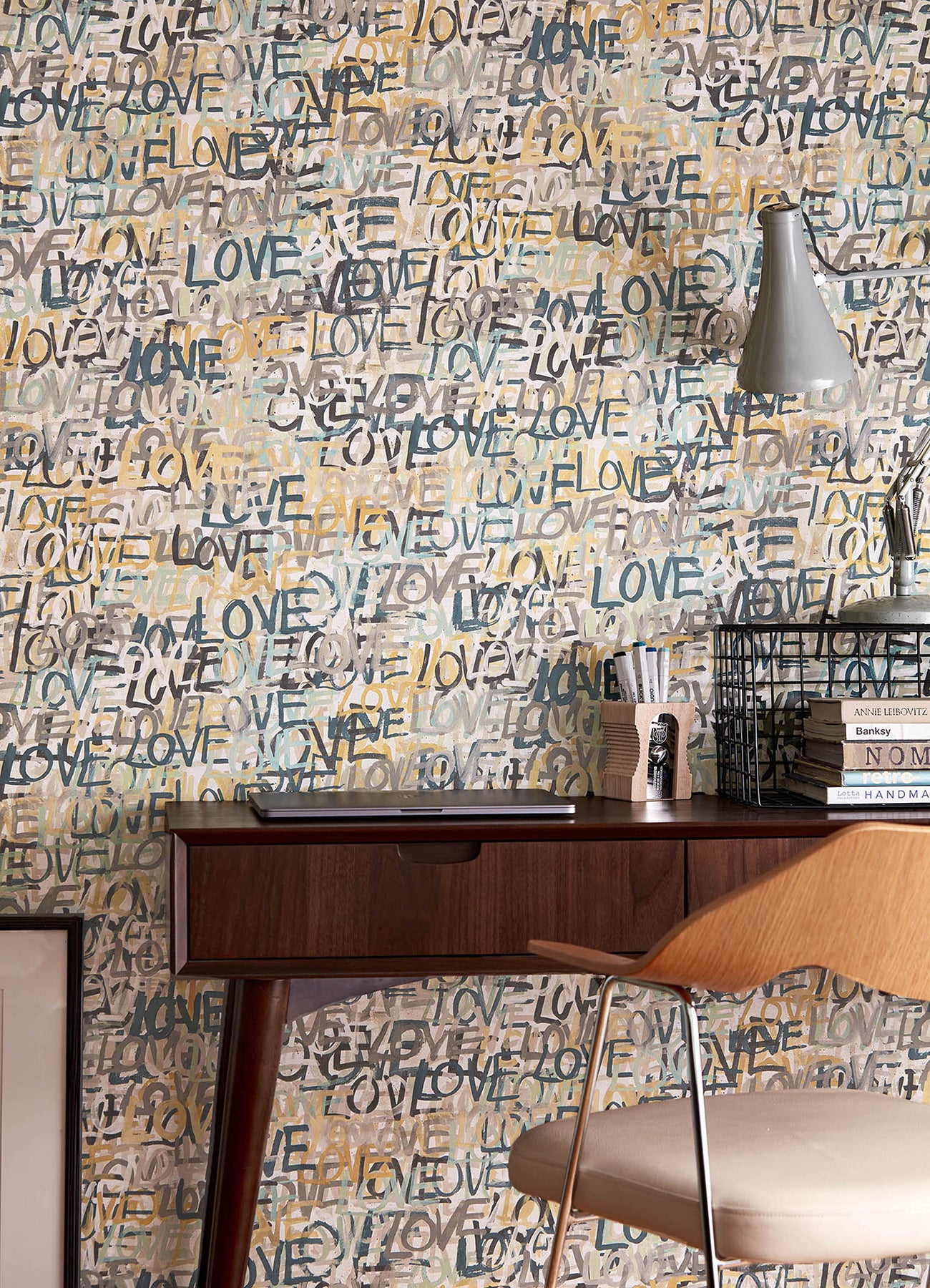 indio-neutral-love-scribble-wallpaper-york-wallcoverings-cep50121w - York Wallpaper Wallpaper