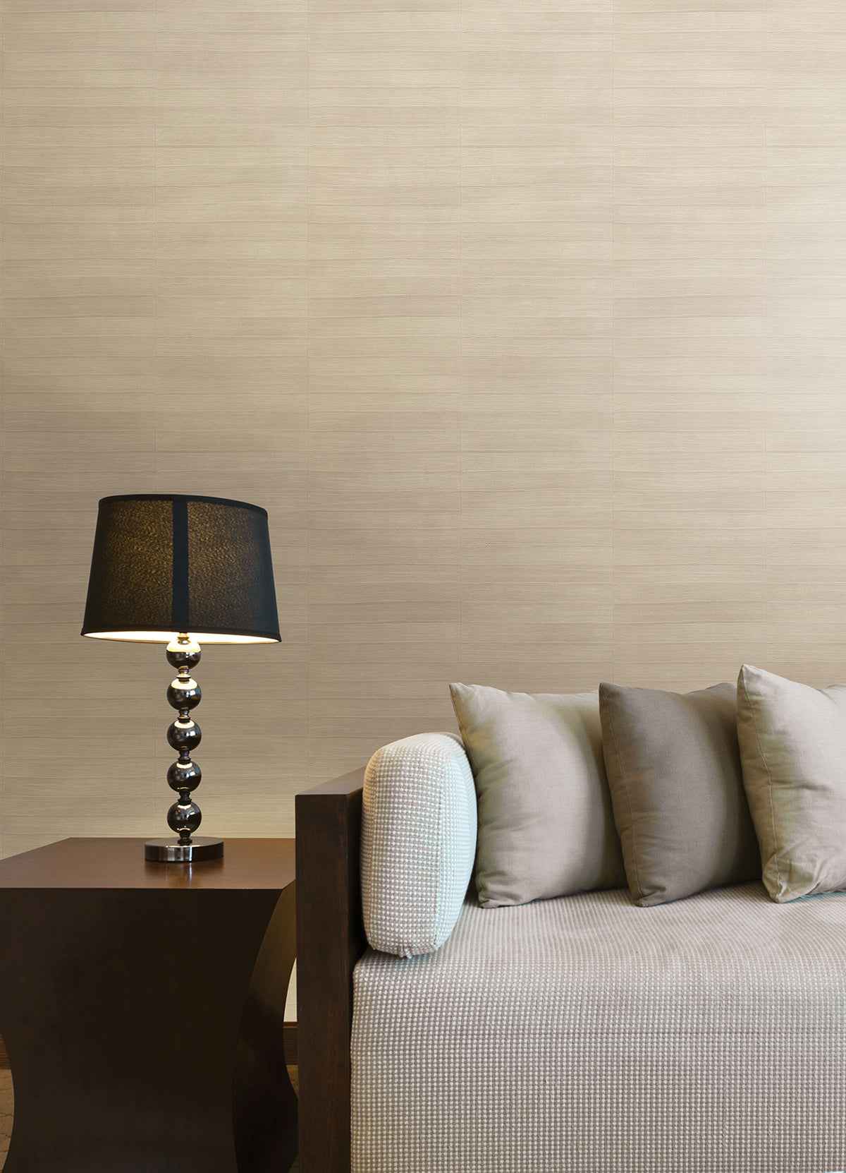 dermot-cream-horizontal-stripe-wallpaper-york-wallcoverings-4041-418460 - York Wallcoverings Wallpaper