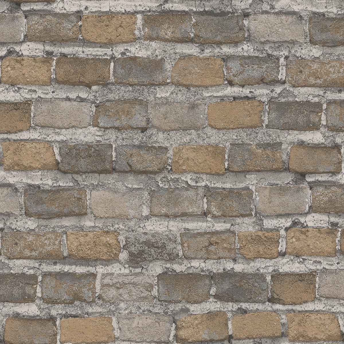lennox-neutral-brick-wallpaper-york-wallcoverings-4041-428056 - York Wallcoverings Wallpaper