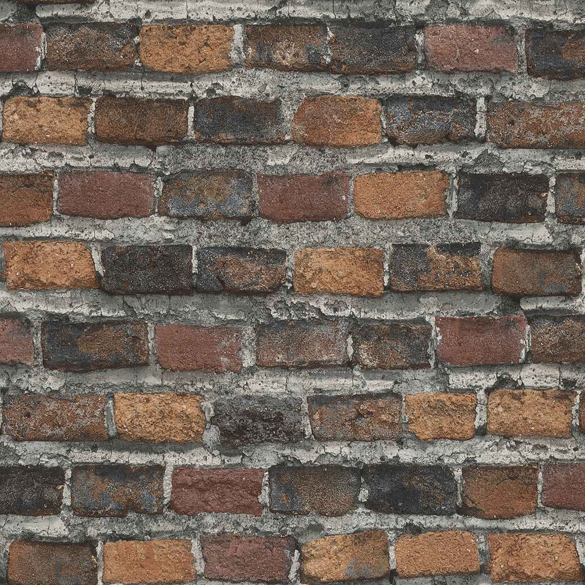 lennox-rust-brick-wallpaper-york-wallcoverings-4041-428063 - York Wallcoverings Wallpaper
