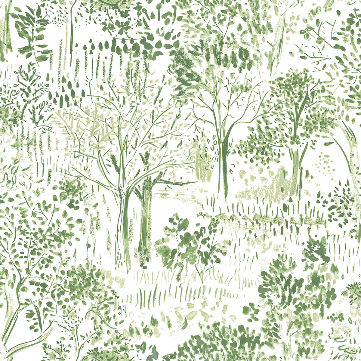 walden-green-forest-wallpaper-york-wallcoverings-3124-13891 - York Wallcoverings Wallpaper