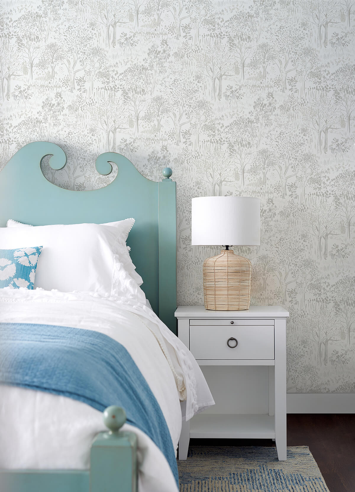 walden-grey-forest-wallpaper-york-wallcoverings-3124-13892 - York Wallcoverings Wallpaper