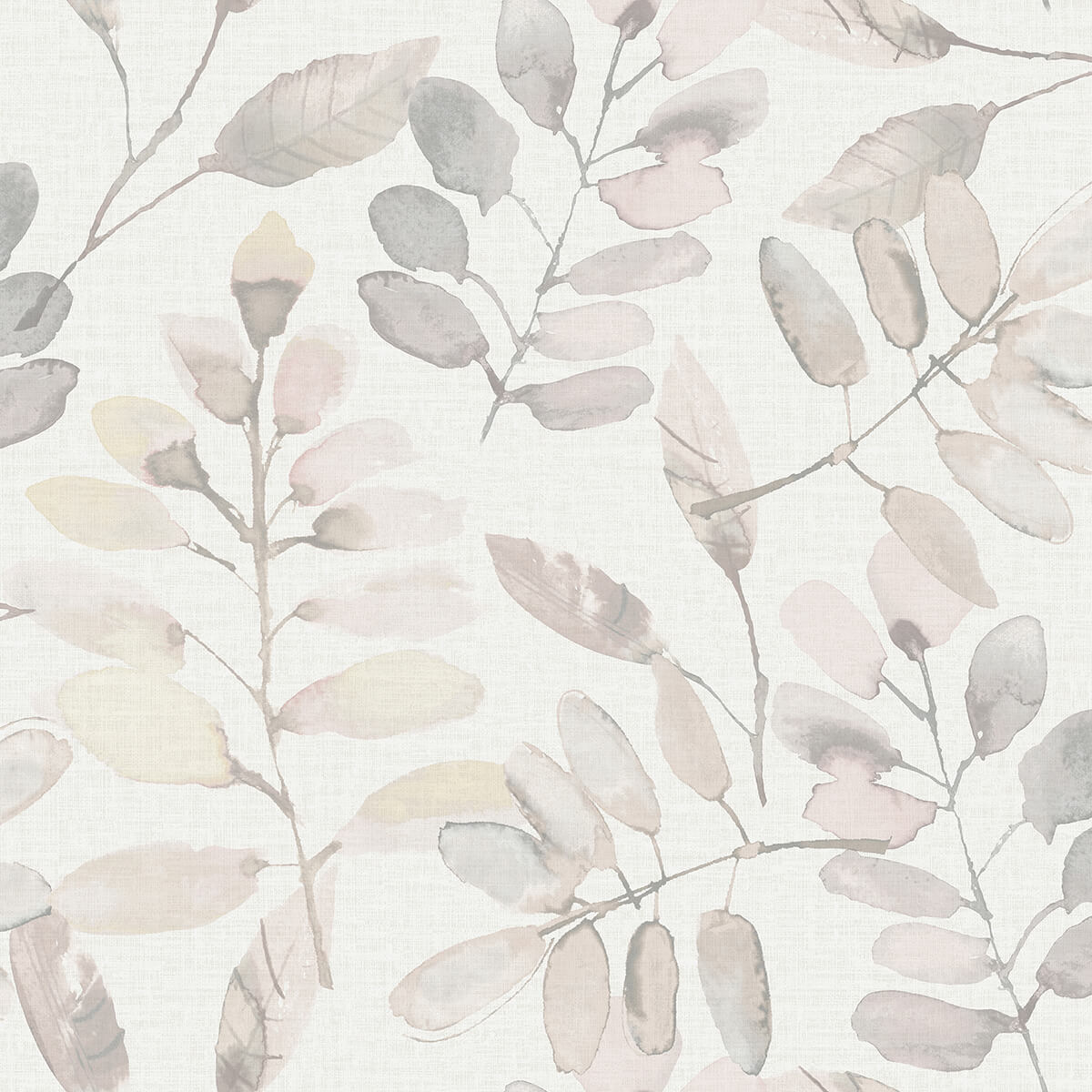 pinnate-blush-leaves-wallpaper-york-wallcoverings-3124-13906 - York Wallcoverings Wallpaper