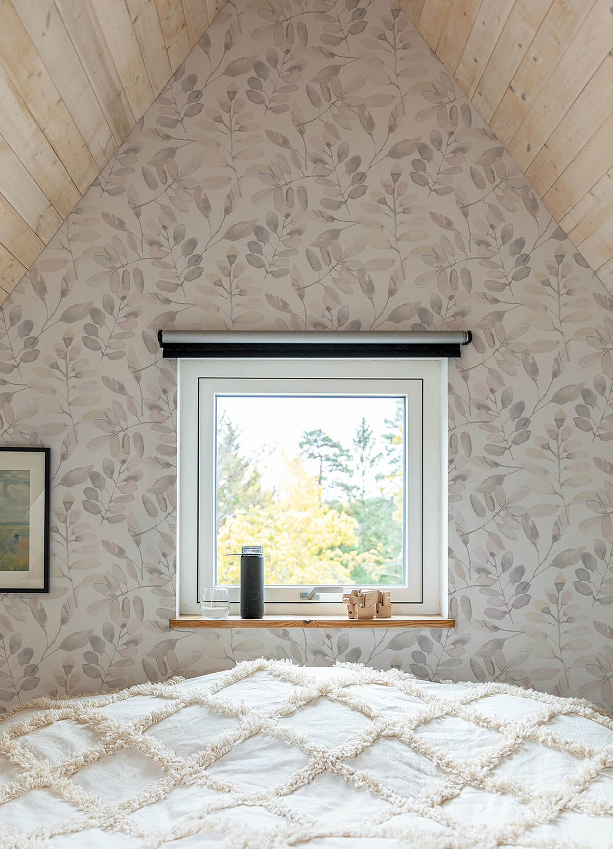 pinnate-blush-leaves-wallpaper-york-wallcoverings-3124-13906 - York Wallcoverings Wallpaper