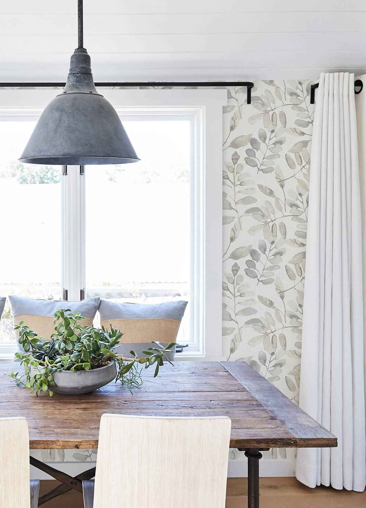 Pinnate Taupe Leaves Wallpaper - York Wallcoverings - 3124-13907 - York Wallcoverings Wallpaper
