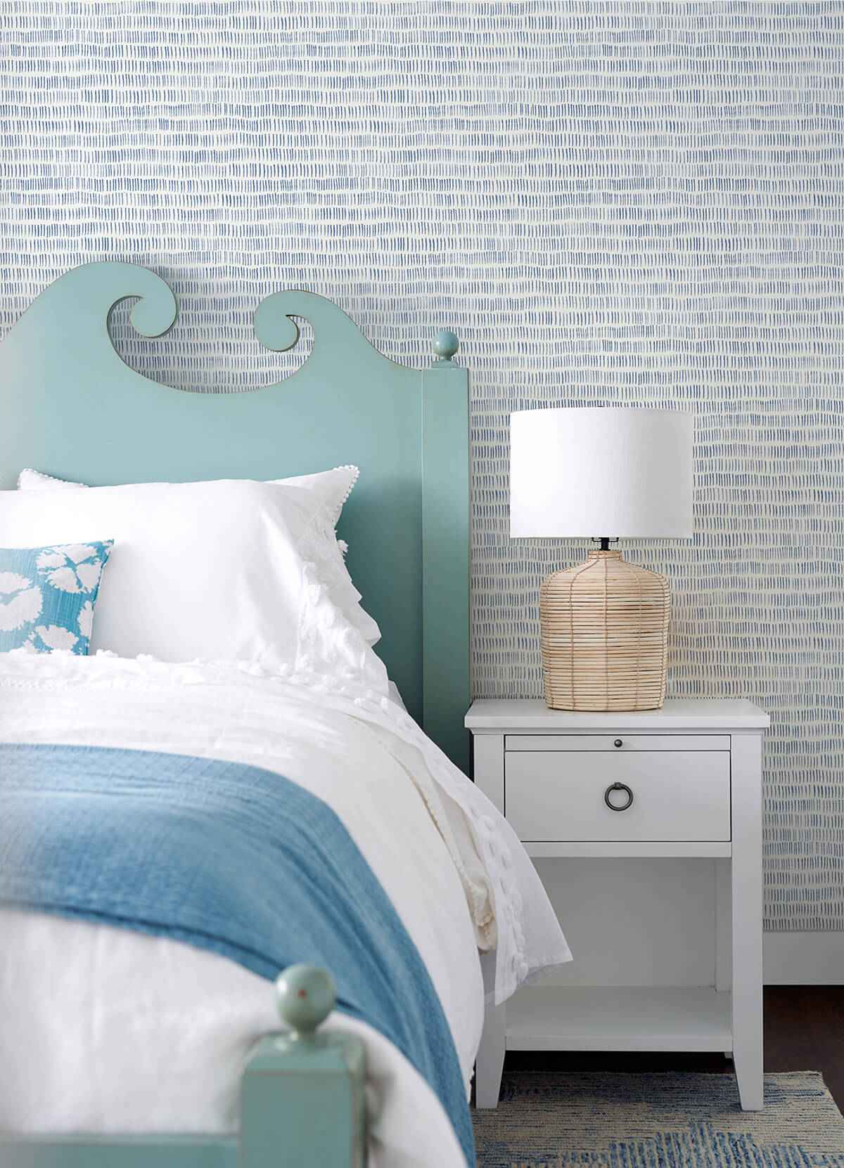 pips-navy-watercolor-brushstrokes-wallpaper-york-wallcoverings-3124-13942 - York Wallcoverings Wallpaper