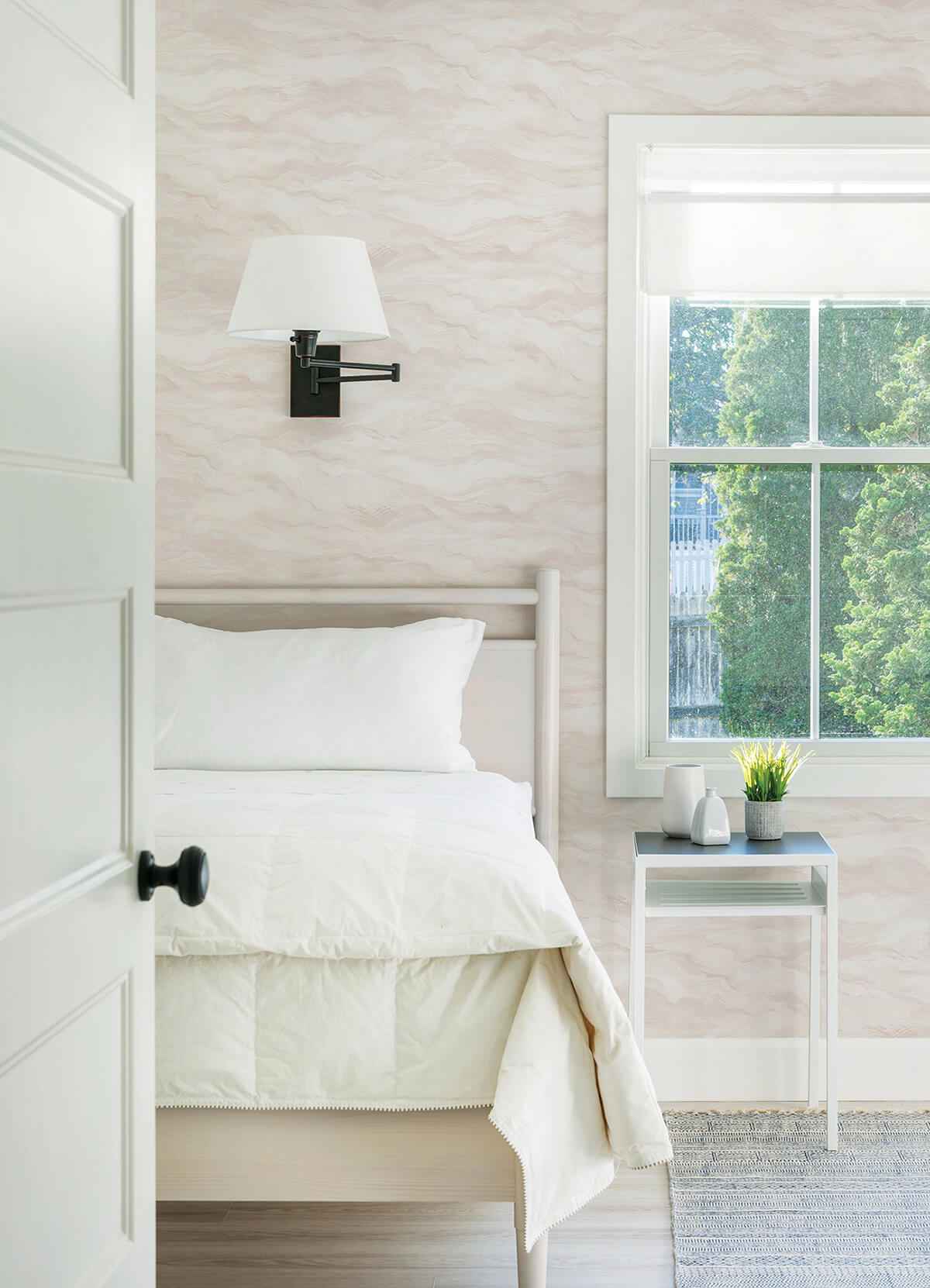 Cirrus Blush Wave Wallpaper - York Wallcoverings - 3124-13952 - York Wallcoverings Wallpaper