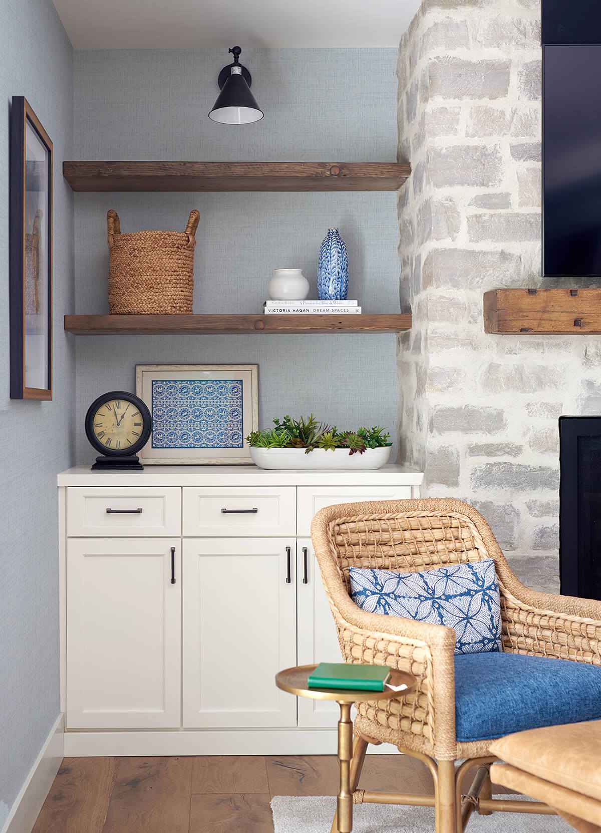 Solitude Light Blue Distressed Texture Wallpaper - York Wallcoverings - 3124-13983 - York Wallcoverings Wallpaper