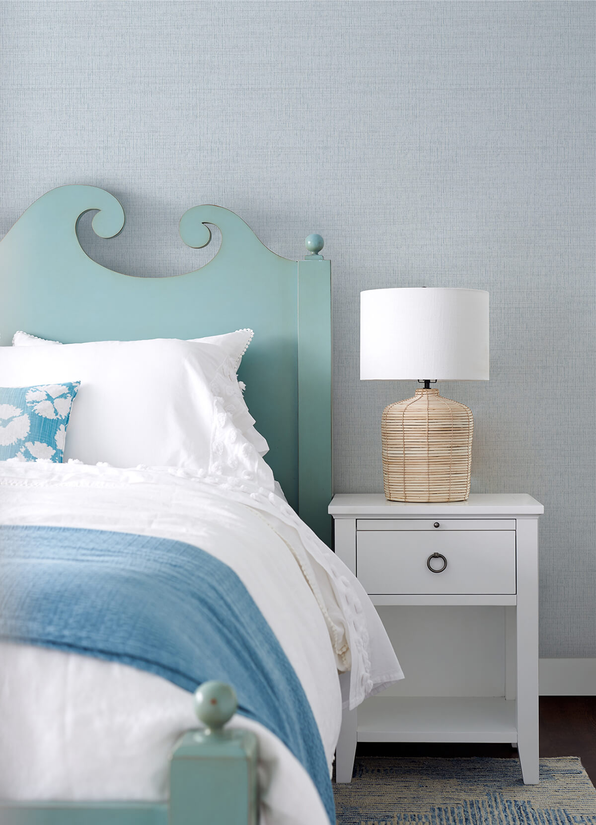 solitude-light-blue-distressed-texture-wallpaper-york-wallcoverings-3124-13983 - York Wallcoverings Wallpaper