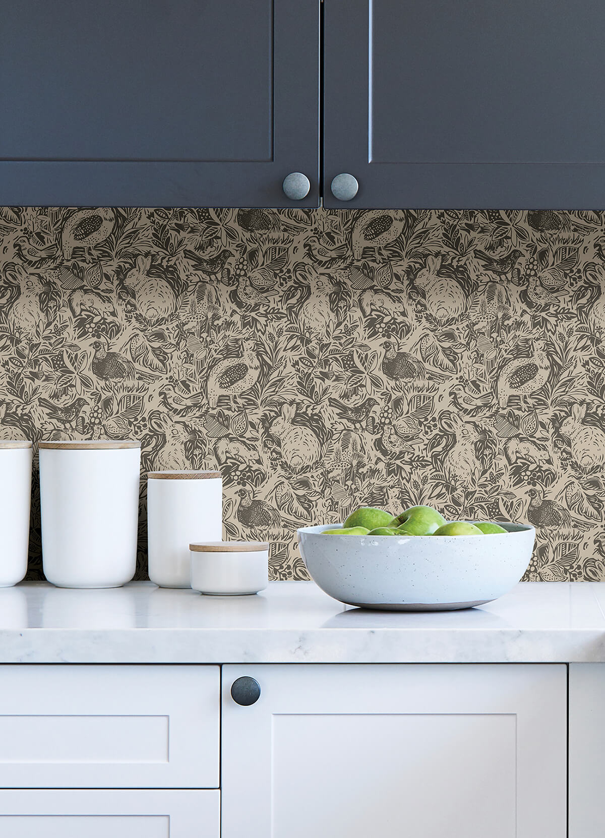 charcoal-terrene-peel-and-stick-wallpaper-york-wallcoverings-nus4303 - York Wallcoverings Wallpaper