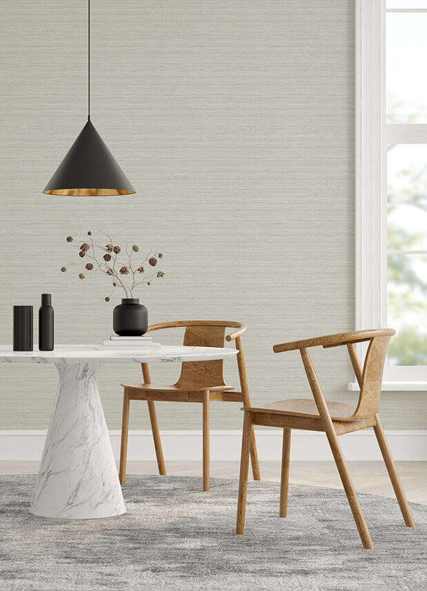 shantung-slate-silk-wallpaper-york-wallcoverings-2988-70107 - York Wallcoverings Papel pintado