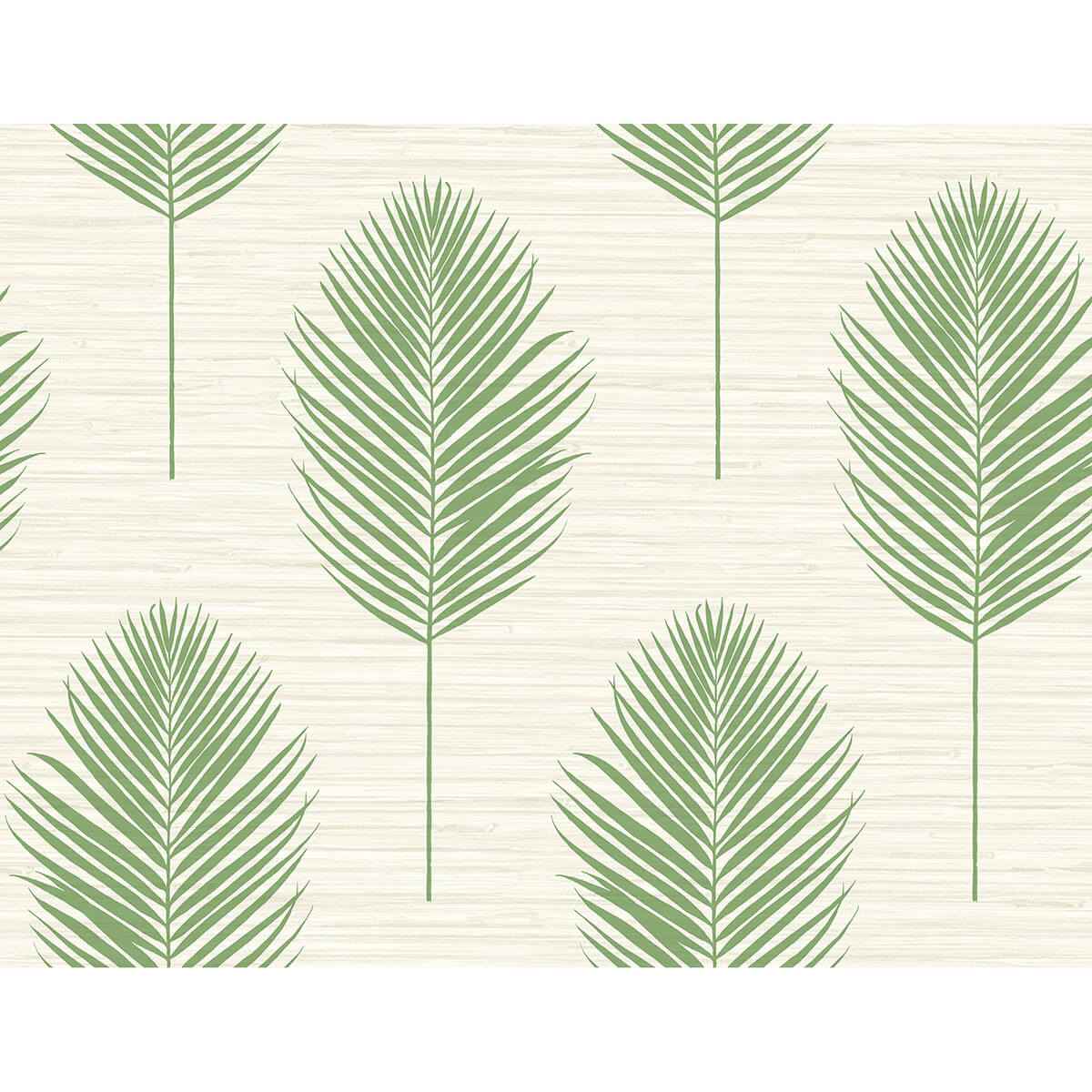 Bali Green Fern Wallpaper - York Wallcoverings - 2988-70204 - York Wallcoverings Wallpaper