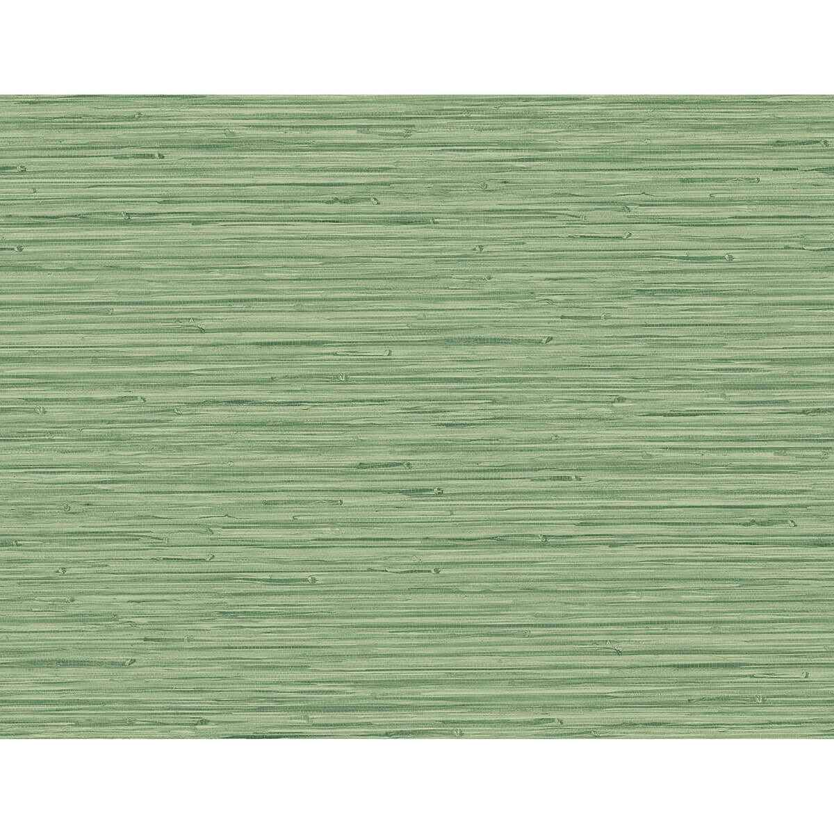 Rushmore Green Faux Grasscloth Wallpaper - York Wallcoverings - 2988-70304
