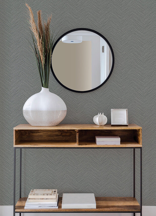 apex-grey-weave-wallpaper-york-wallcoverings-2988-70408 - York Wallcoverings Wallpaper