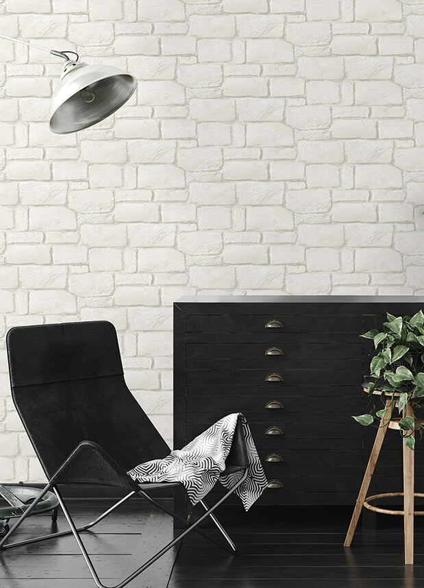 casablanca-ivory-stone-wallpaper-york-wallcoverings-2988-70503 - York Wallcoverings Papel pintado