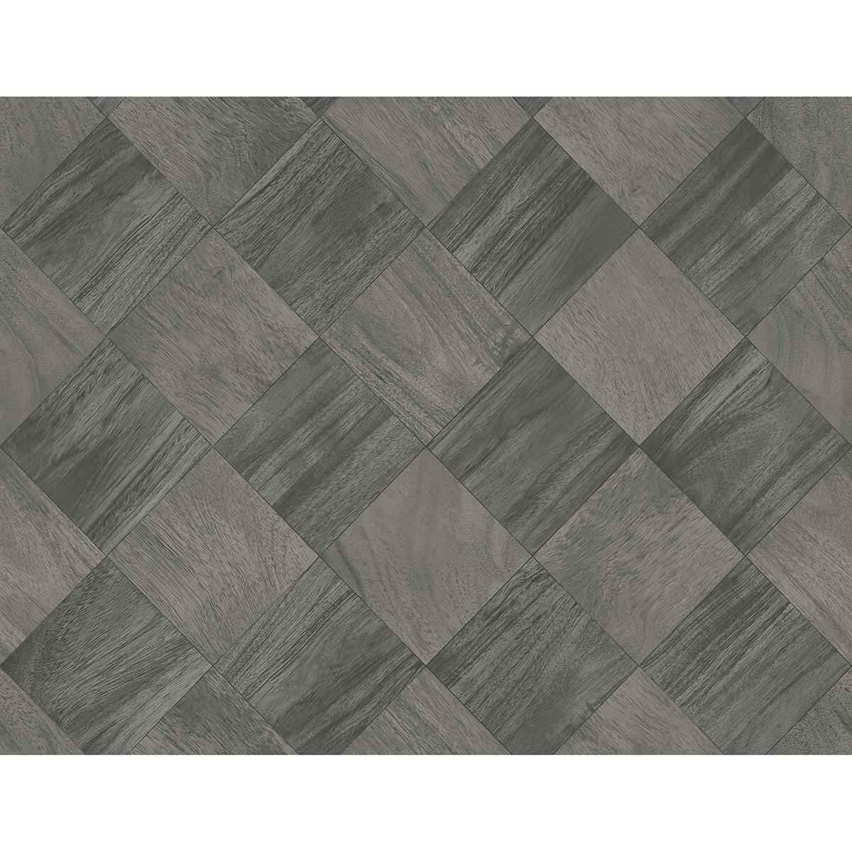 Thriller Black Wood Tile Wallpaper - York Wallcoverings - 2988-70800 - York Wallcoverings Wallpaper