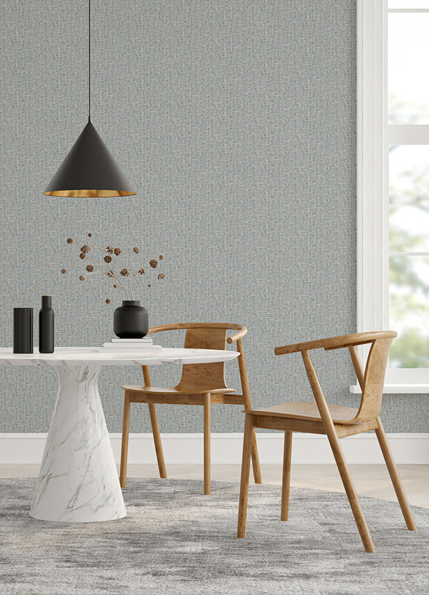snuggle-grey-woven-texture-wallpaper-york-wallcoverings-2988-70908 - York Wallcoverings Papel pintado