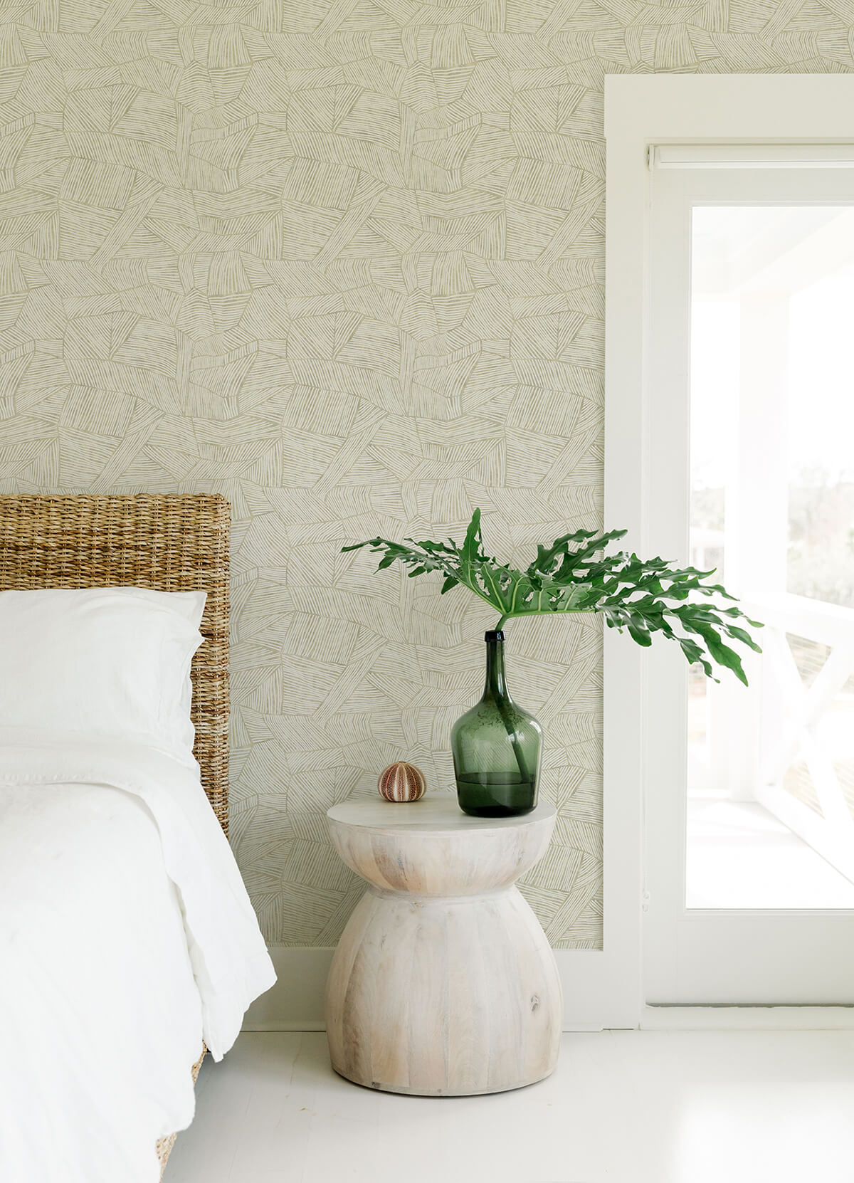 aldabra-taupe-textugeometric-wallpaper-york-wallcoverings-4014-26400 - York Wallcoverings Wallpaper