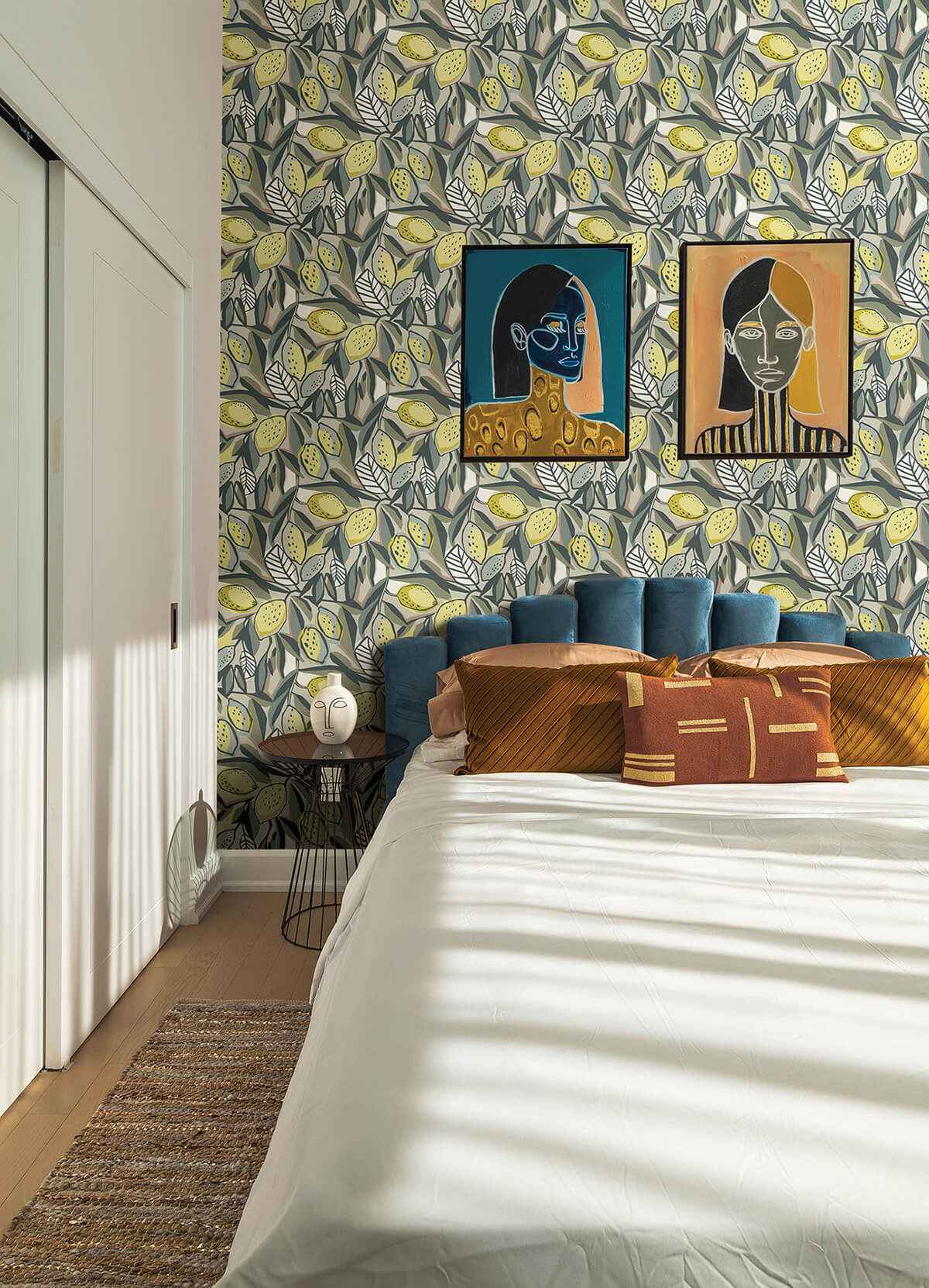meyer-chartreuse-citrus-wallpaper-york-wallcoverings-4014-26418 - York Wallcoverings Wallpaper