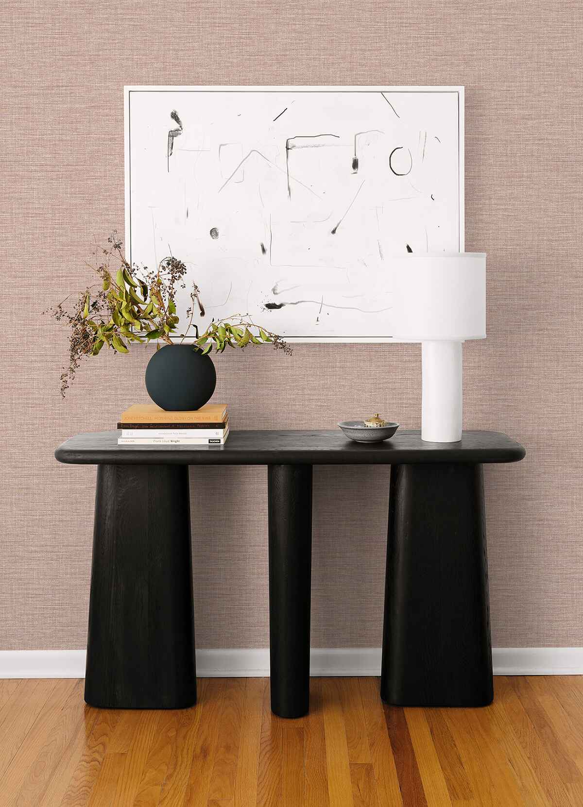 exhale-blush-texture-wallpaper-york-wallcoverings-4014-26464 - York Wallcoverings Wallpaper