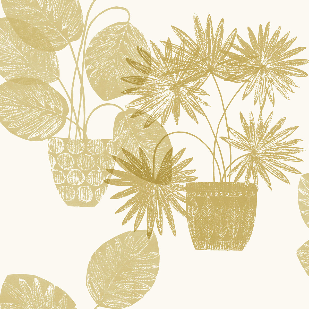 aida-gold-potted-plant-wallpaper-york-wallcoverings-4014-87557