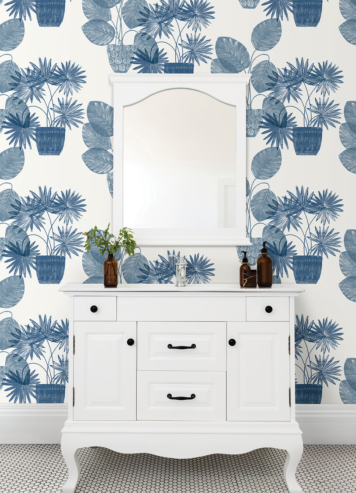 aida-blue-potted-plant-wallpaper-york-wallcoverings-4014-87559