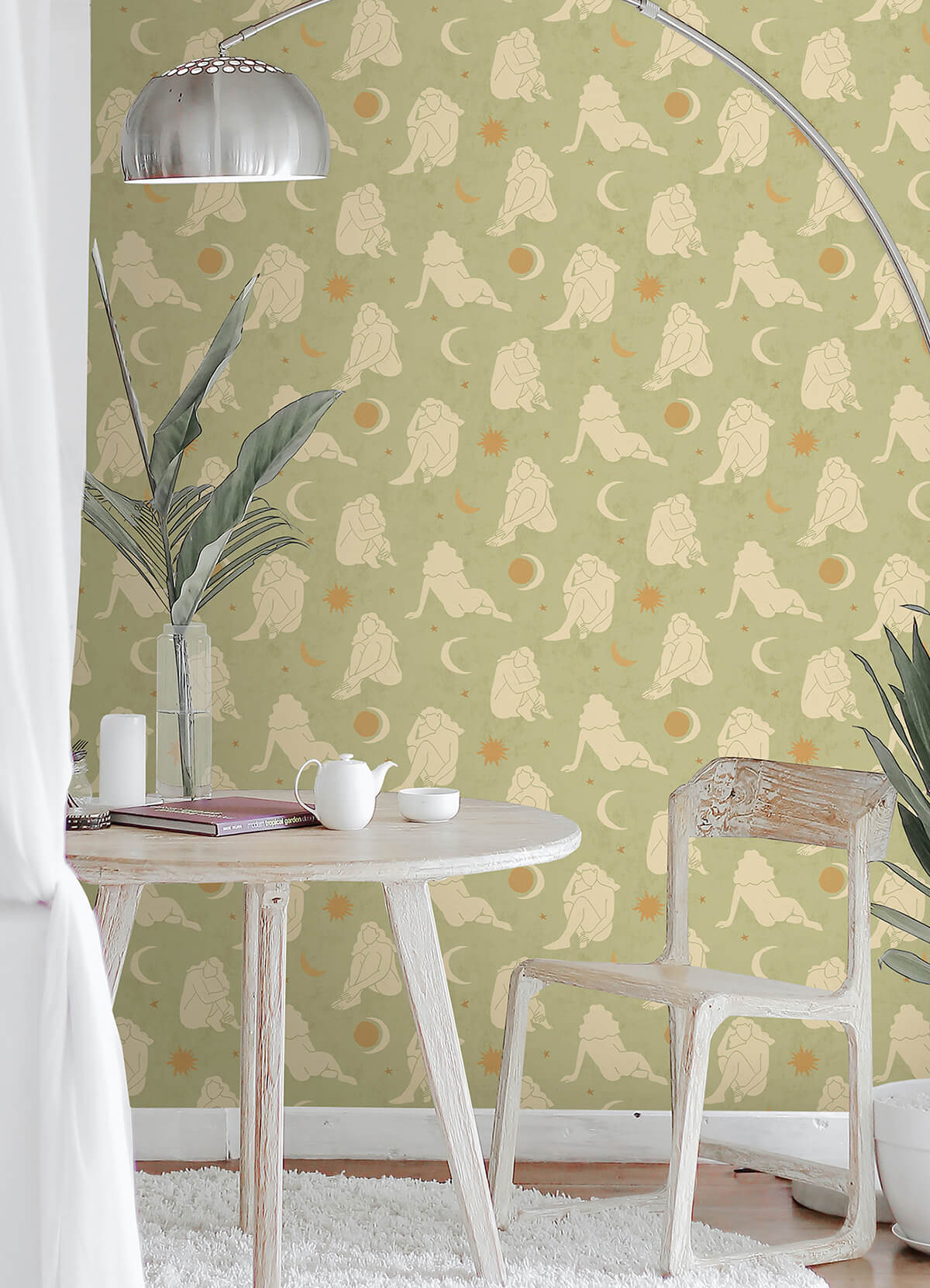 sage-nudes-novelty-peel-and-stick-wallpaper-york-wallcoverings-ahs4716 - York Wallcoverings Wallpaper