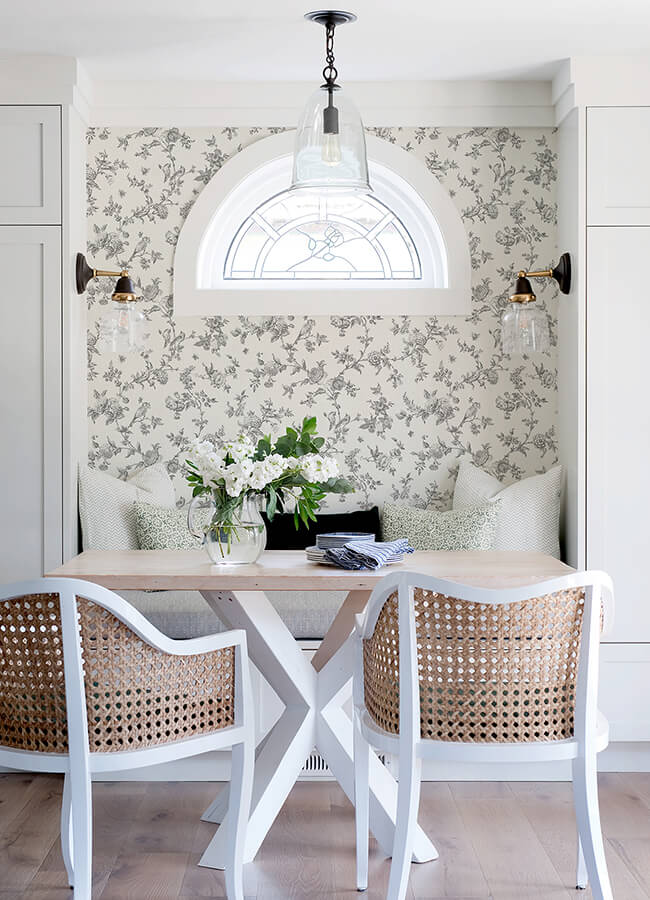 nightingale-charcoal-floral-trail-wallpaper-york-wallcoverings-4072-70065 - York Wallcoverings Papel pintado