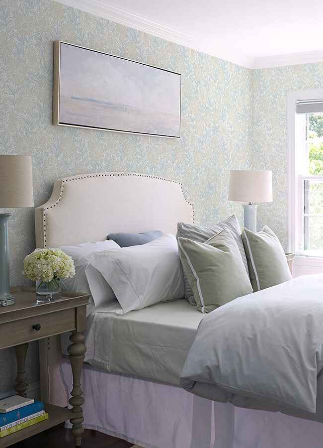 Faustin Neutral Floral Wallpaper - York Wallcoverings - 4072-70045 - York Wallcoverings Wallpaper
