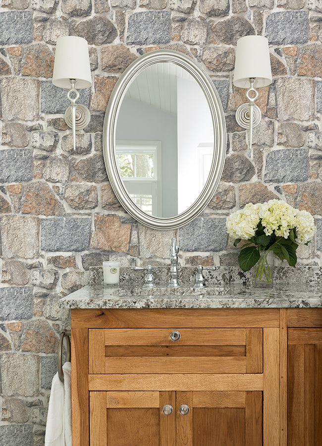 axelle-rust-stone-wallpaper-york-wallcoverings-4072-70041 - York Wallcoverings Wallpaper