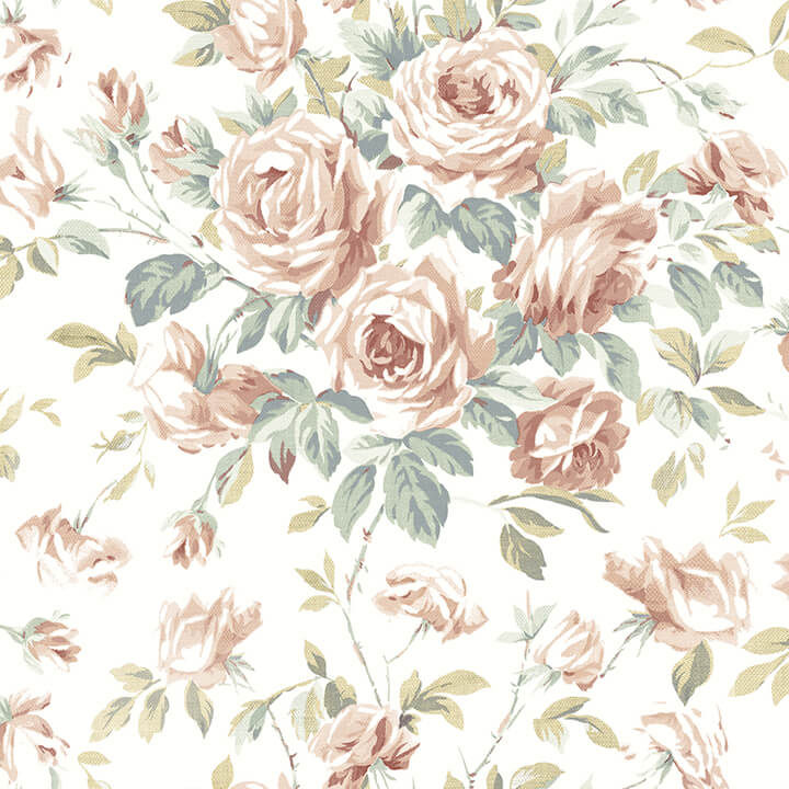 manon-blush-rose-stitch-wallpaper-york-wallcoverings-4072-70022 - York Wallcoverings Papel pintado