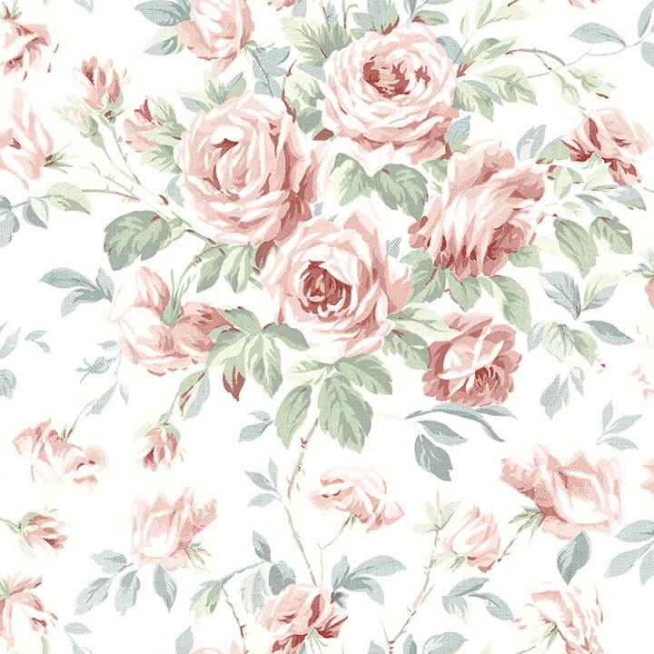 Manon Raspberry Rose Stitch Wallpaper - York Wallcoverings - 4072-70023 - York Wallcoverings Wallpaper