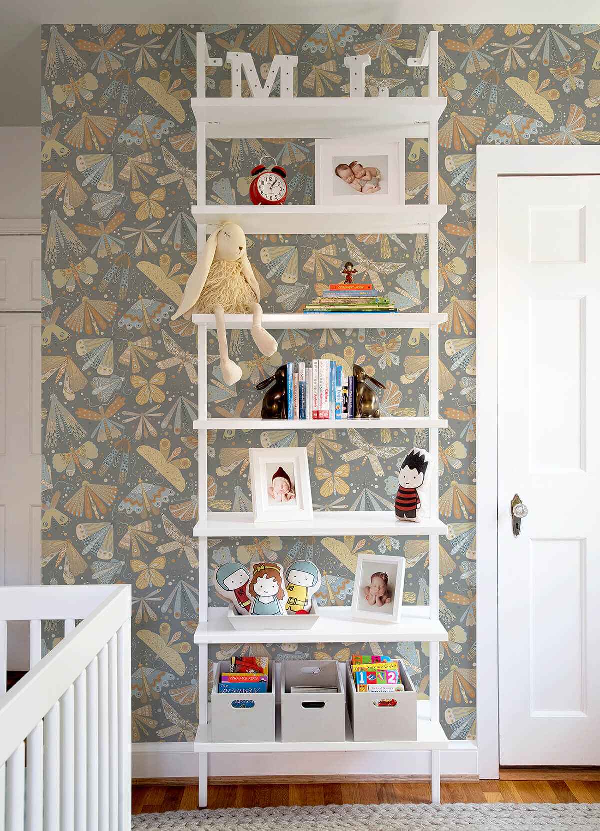 Flyga Apricot Bonanza Wallpaper - York Wallcoverings - 4111-63026 - York Wallcoverings Wallpaper