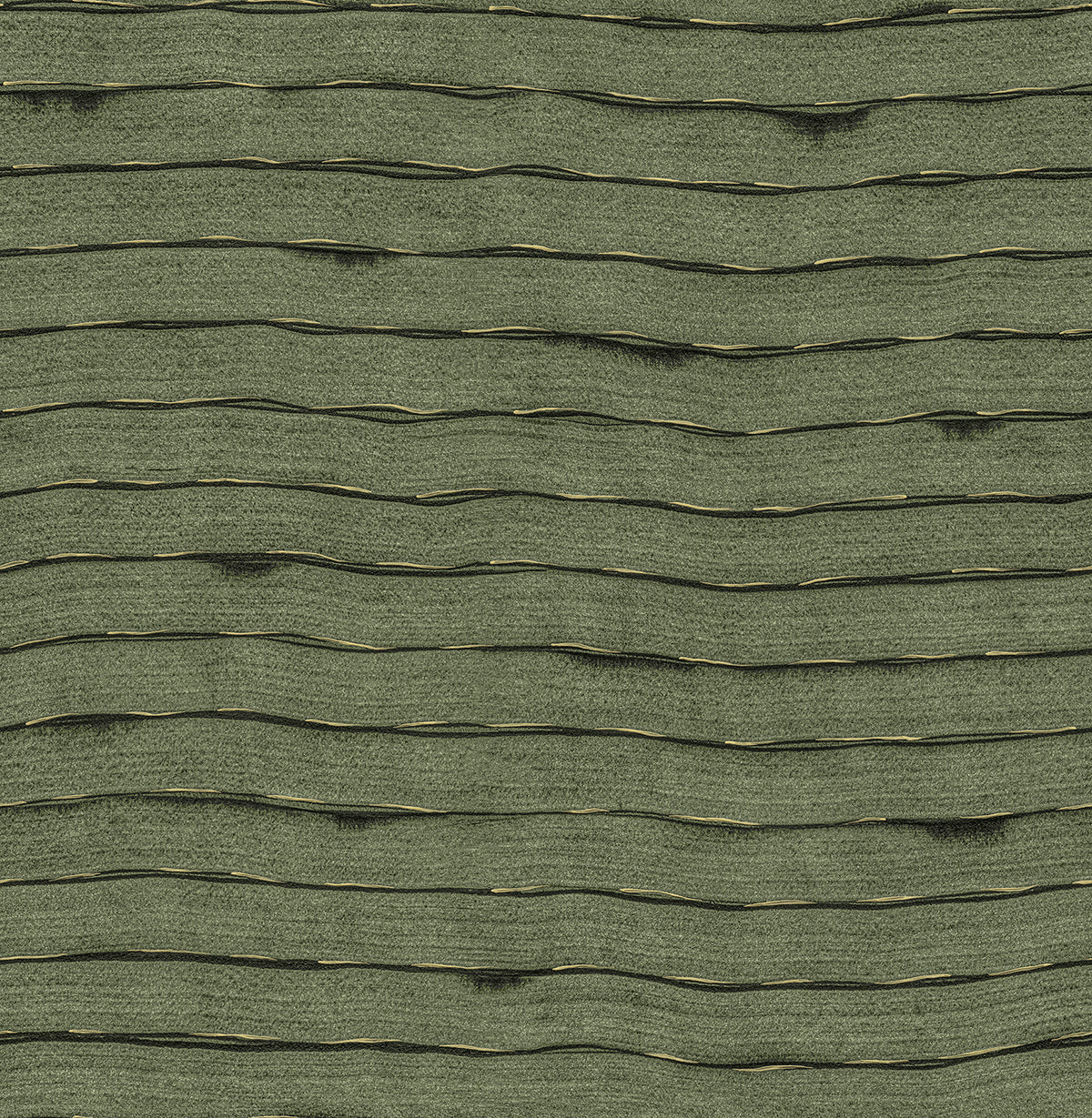 naia-green-horizontal-wavy-lines-wallpaper-york-wallcoverings-ast4683 - York Wallcoverings Wallpaper
