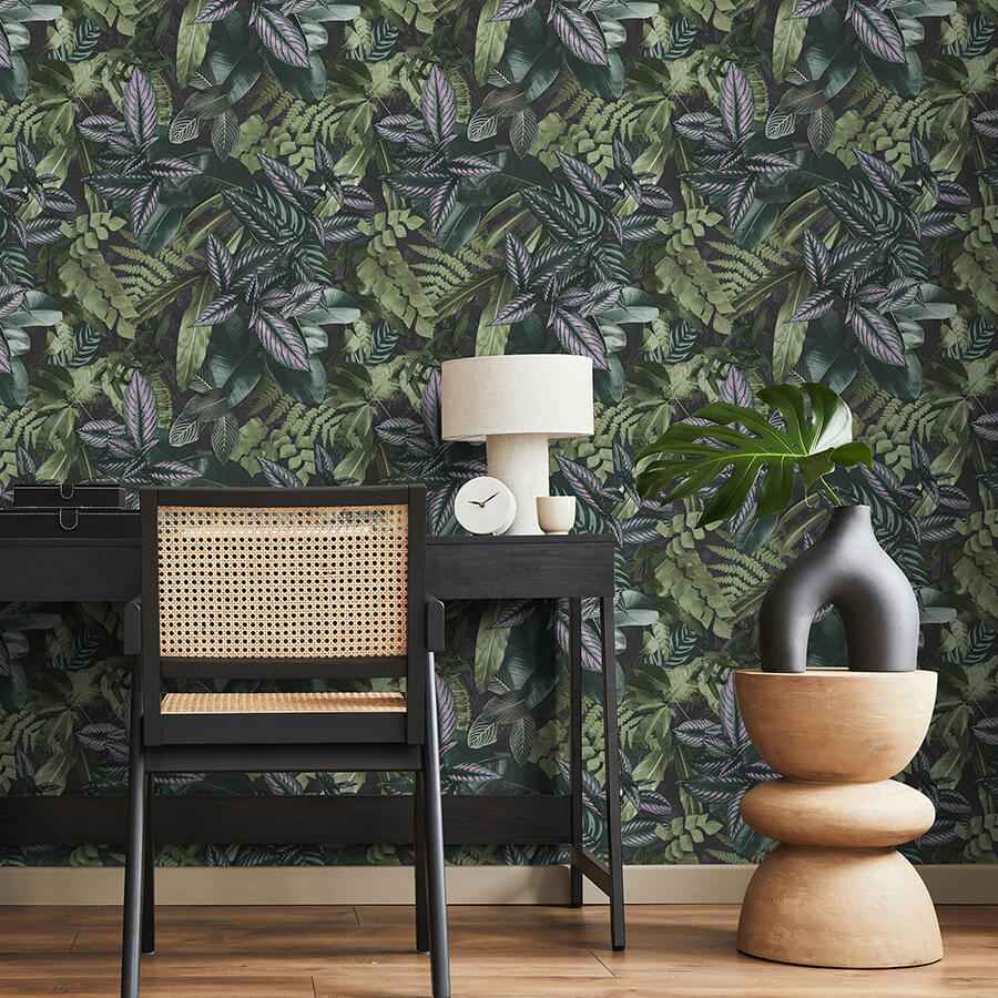 Green Living Wall Peel and Stick Wallpaper - York Wallcoverings - NHS4778 - York Wallcoverings Wallpaper