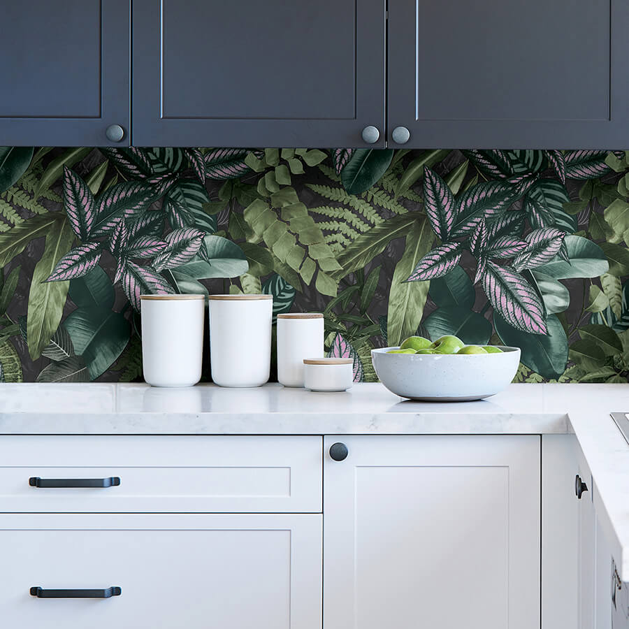 green-living-wall-peel-and-stick-wallpaper-york-wallcoverings-nhs4778 - York Wallcoverings Wallpaper