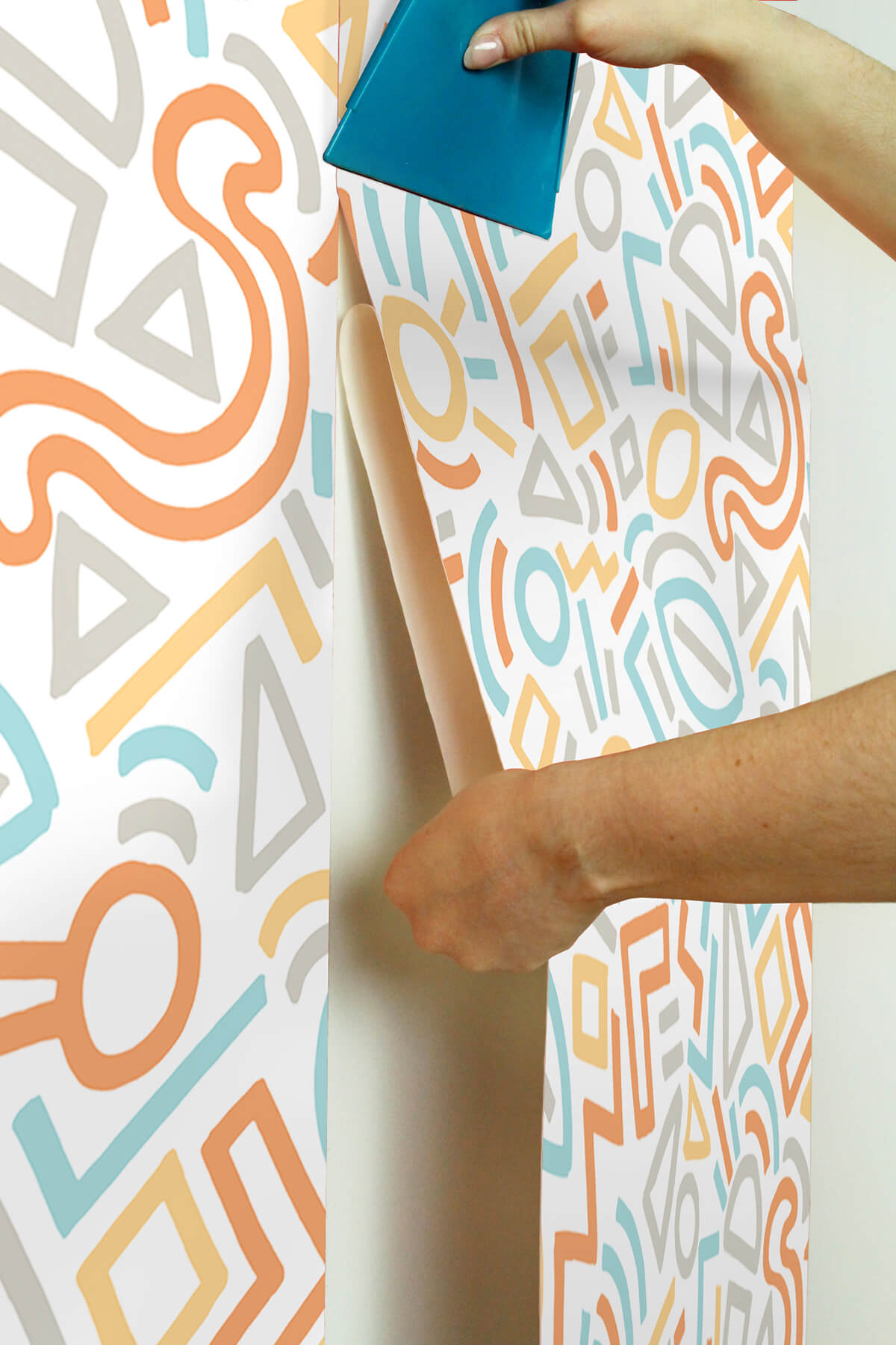 multi-doodle-abstract-peel-and-stick-wallpaper-york-wallcoverings-aes4790 - York Wallcoverings Wallpaper