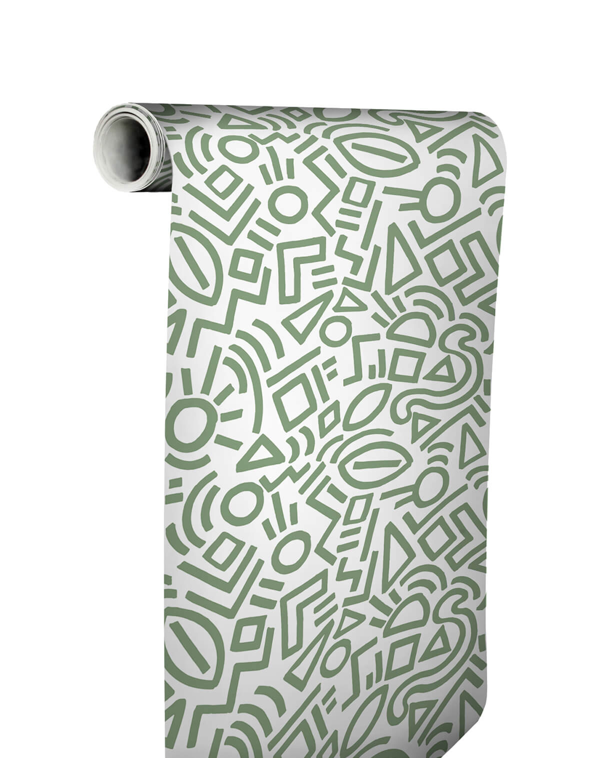 sage-doodle-abstract-peel-and-stick-wallpaper-york-wallcoverings-aes4791 - York Wallcoverings Wallpaper