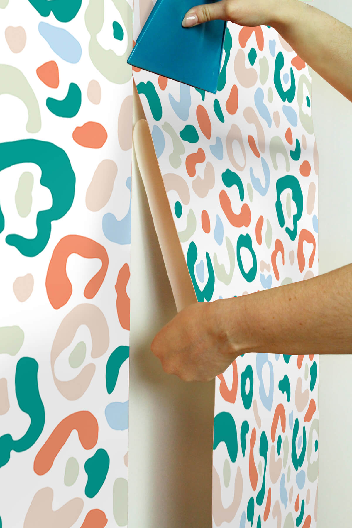 multi-bright-leopard-spots-peel-and-stick-wallpaper-york-wallcoverings-aes4795 - York Wallcoverings Wallpaper