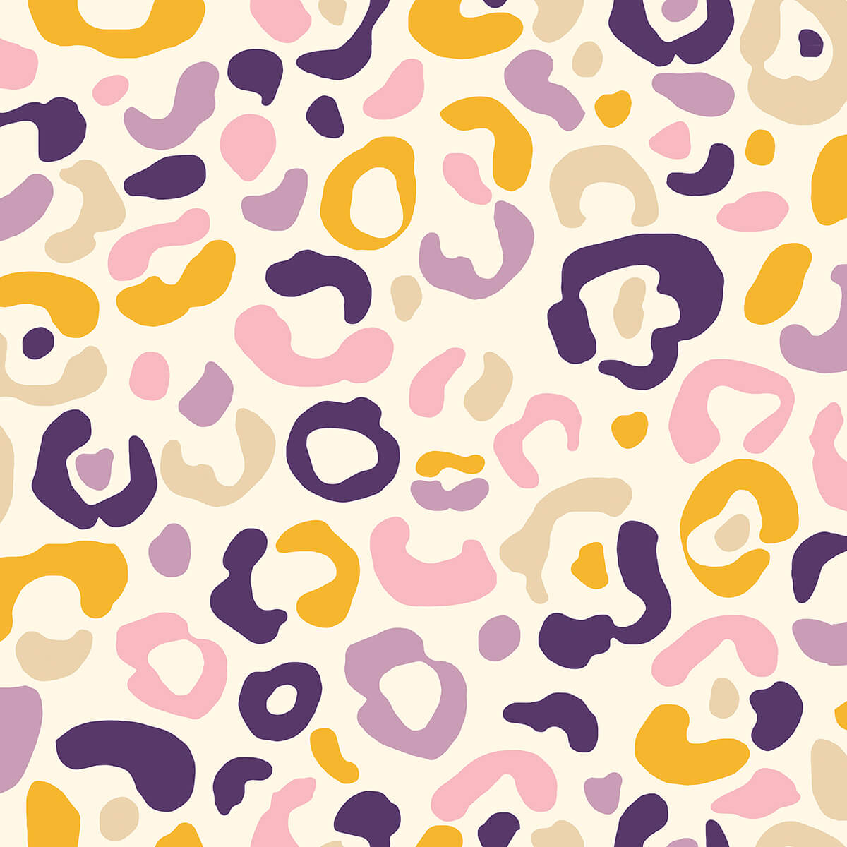 multi-purple-leopard-spots-peel-and-stick-wallpaper-york-wallcoverings-aes4796 - York Wallcoverings Wallpaper