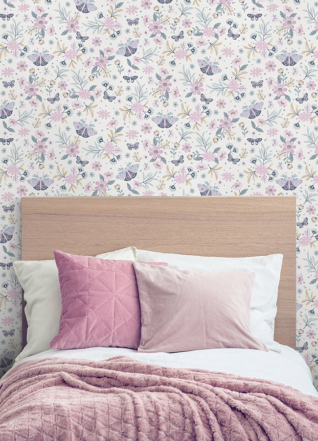 zev-pink-butterfly-wallpaper-york-wallcoverings-4060-58103