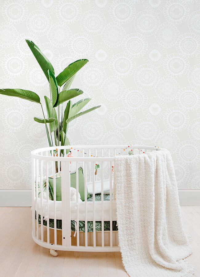 sonnet-platinum-floral-wallpaper-york-wallcoverings-4060-138910 - York Wallcoverings Papel pintado