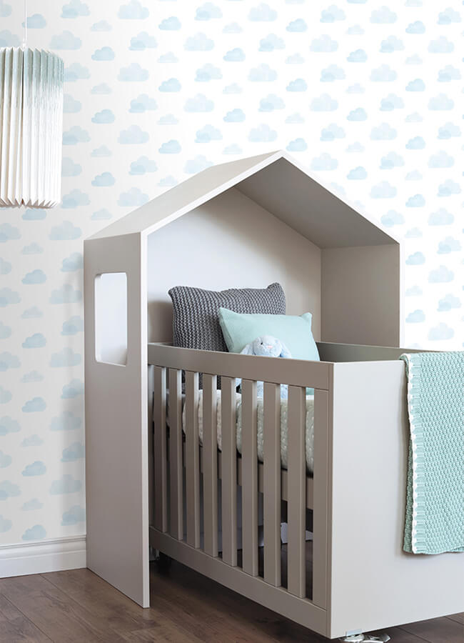 irie-blue-clouds-wallpaper-york-wallcoverings-4060-138930 - York Wallcoverings Wallpaper