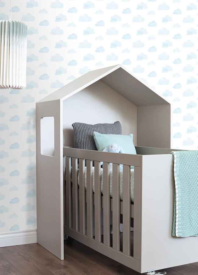 Irie Blue Clouds Wallpaper - York Wallcoverings - 4060-138930 - York Wallcoverings Wallpaper