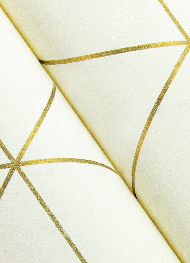 leda-metallic-geometric-wallpaper-york-wallcoverings-4060-347682 - York Wallcoverings Wallpaper