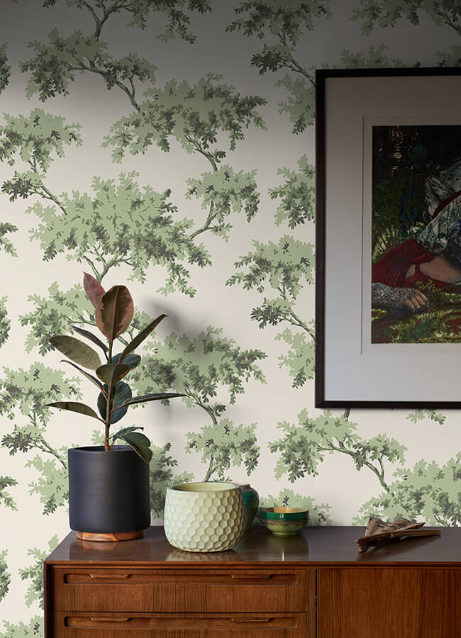 sage-alder-peel-and-stick-wallpaper-york-wallcoverings-nus4473 - York Wallcoverings Wallpaper